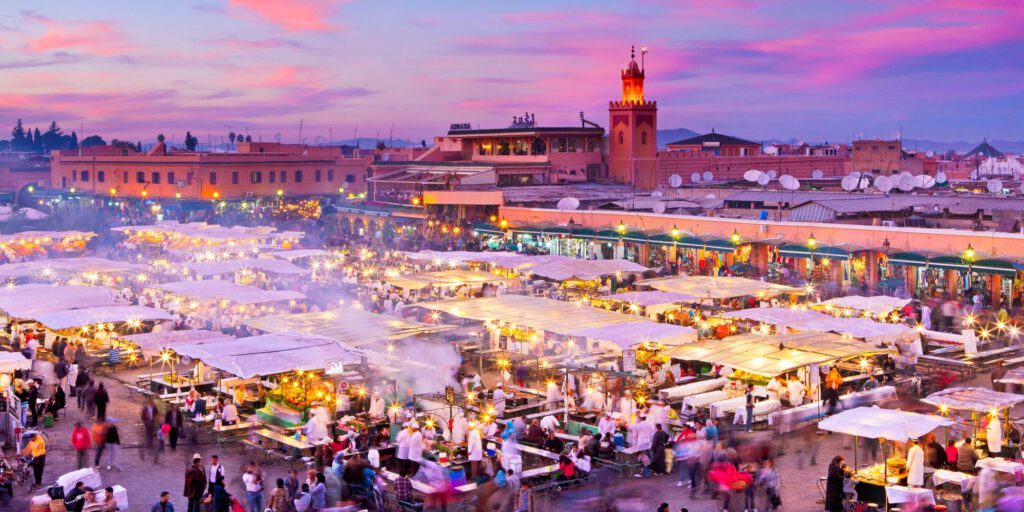 Marrakech market